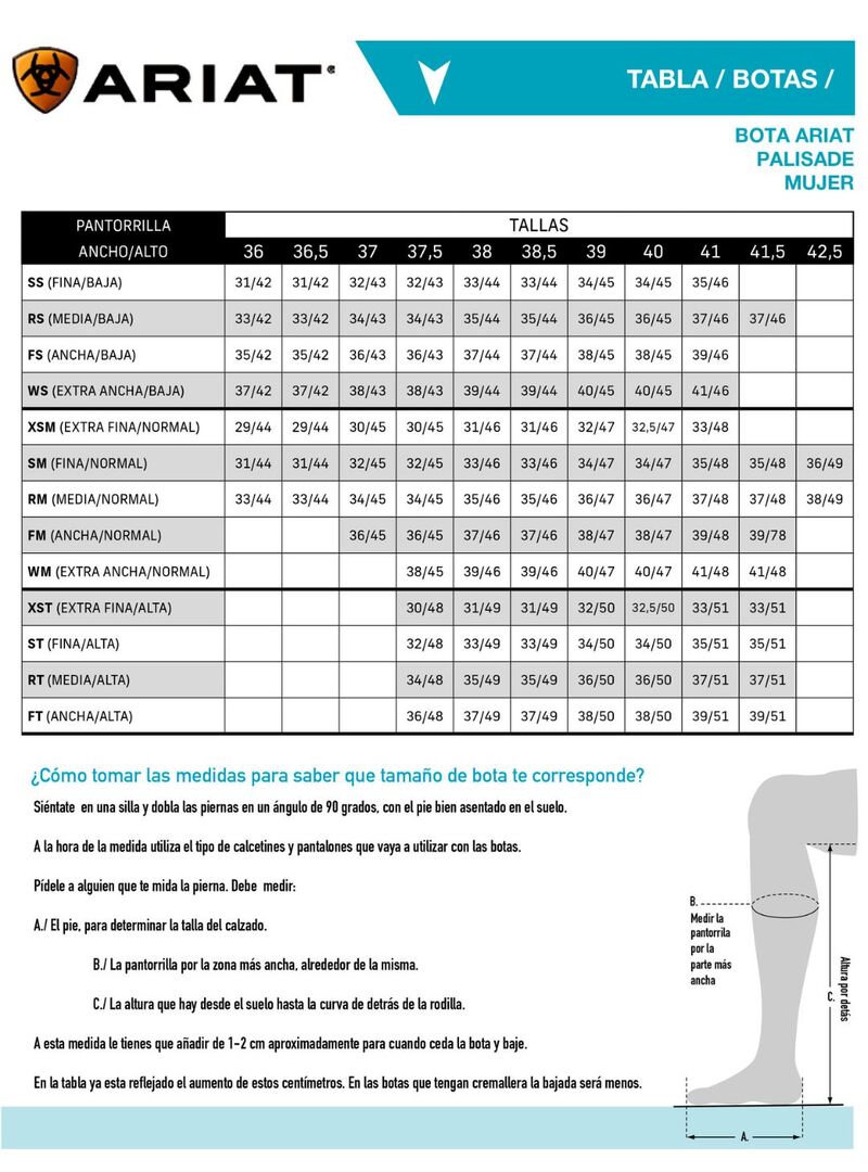 Bota de montar Ariat Palisade Mujer Negro